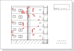 調査器具を使用した打診検査