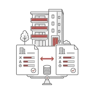 マンションとエレベーター更新費用を比較する資料