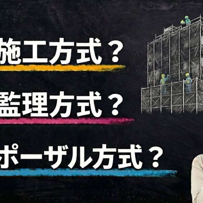 大規模修繕工事の発注方式はどう選ぶ？違いやメリットデメリットを紹介